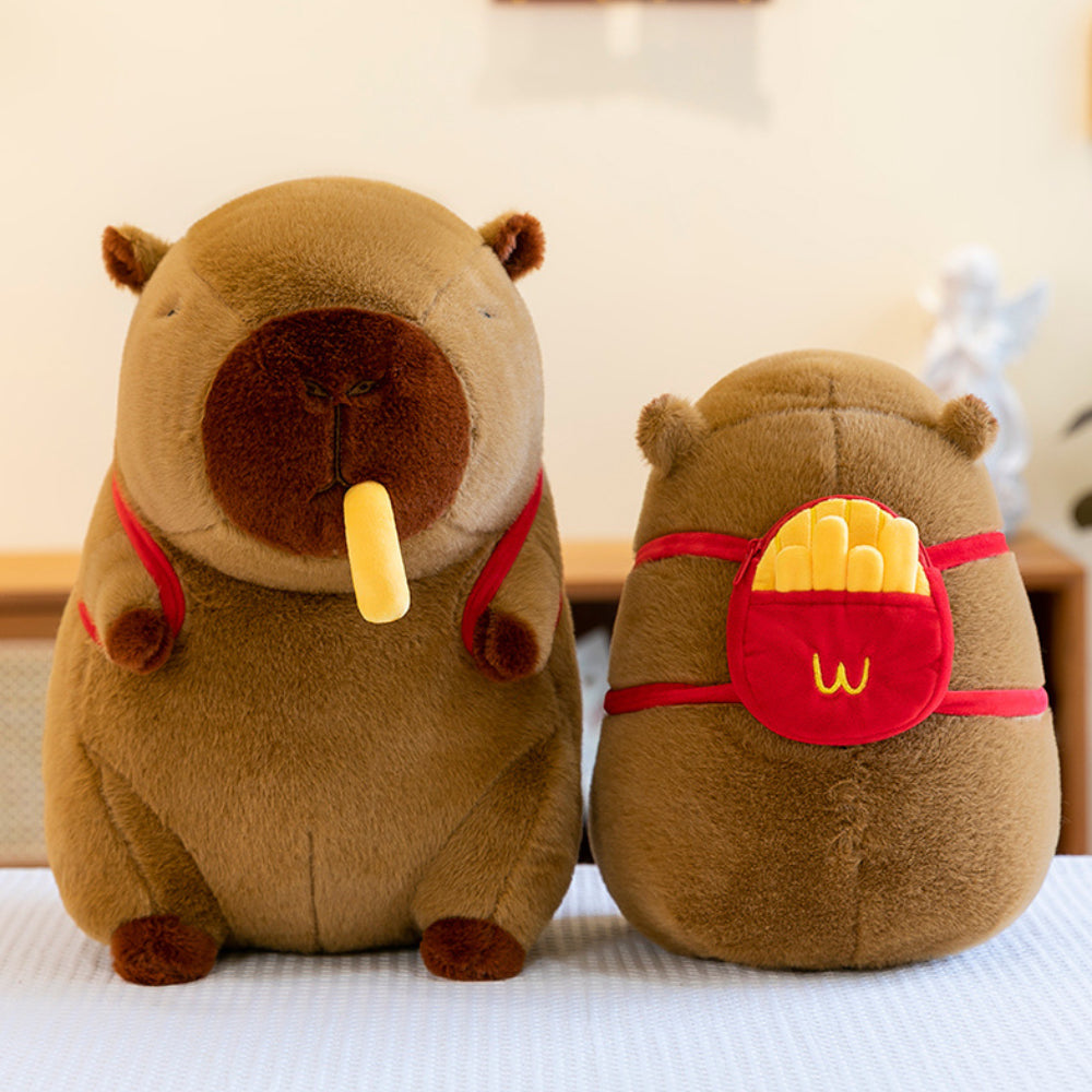 М'яка іграшка капібара з картоплею 30 см / Плюшева Капібара / Дитяча м'яка іграшка / Плюшева Капібара