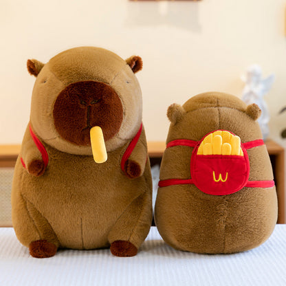 М'яка іграшка капібара з картоплею 30 см / Плюшева Капібара / Дитяча м'яка іграшка / Плюшева Капібара