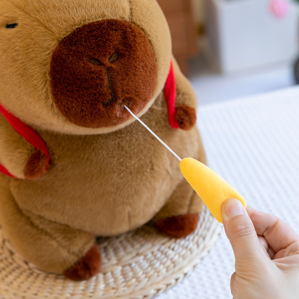 М'яка іграшка капібара з картоплею 30 см / Плюшева Капібара / Дитяча м'яка іграшка / Плюшева Капібара