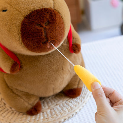 М'яка іграшка капібара з картоплею 30 см / Плюшева Капібара / Дитяча м'яка іграшка / Плюшева Капібара