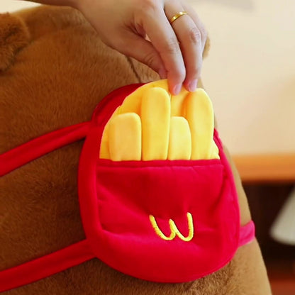 М'яка іграшка капібара з картоплею 30 см / Плюшева Капібара / Дитяча м'яка іграшка / Плюшева Капібара