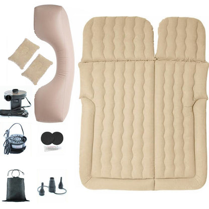 Надувний матрац для двох з насосом, 174х126 см, 5337 / Матрац / Універсальний матрац на заднє сидіння