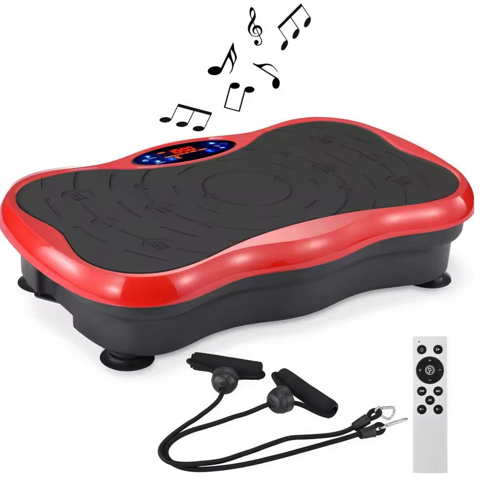 Віброплатформа для тренувань до 200 кг з пультом, 53х31х13 см / Фітнес платформа / Вібраційна платформа