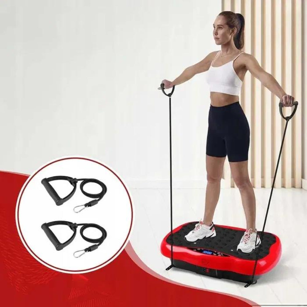 Віброплатформа для тренувань до 200 кг з пультом, 53х31х13 см / Фітнес платформа / Вібраційна платформа