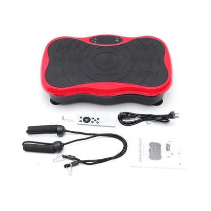 Віброплатформа для тренувань до 200 кг з пультом, 53х31х13 см / Фітнес платформа / Вібраційна платформа