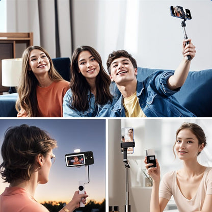 Магнітний селфі-монітор 3.97'' з вбудованими динаміками X40 / Екран-монітор для селфі / Селфі дисплей для телефону