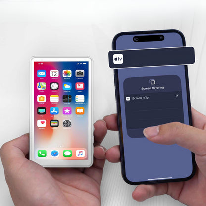 Магнітний селфі-монітор 3.97'' з вбудованими динаміками X40 / Екран-монітор для селфі / Селфі дисплей для телефону