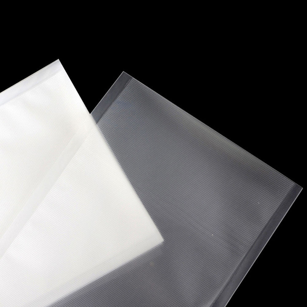 100 шт Рифлені пакети для вакууматора 20х15см Вакуумні пакети для продуктів / Пакети для вакуумування