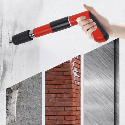 Пневматичний пістолет для цвяхів, Червоний / Цвяхозабивальний пістолет / Степлер ручний / Степлер пневматичний