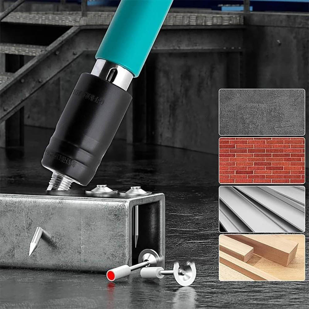 Пневматичний пістолет для цвяхів + цвяхи / Цвяхів пістолет / Ручний пістолет для дюбелів