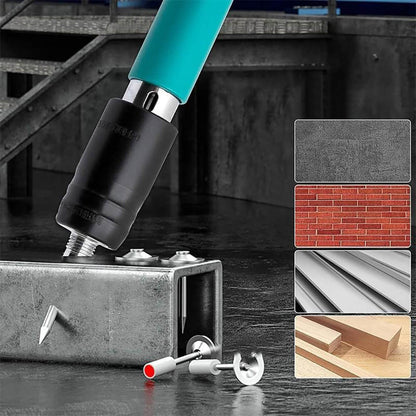 Пневматичний пістолет для цвяхів + цвяхи / Цвяхів пістолет / Ручний пістолет для дюбелів