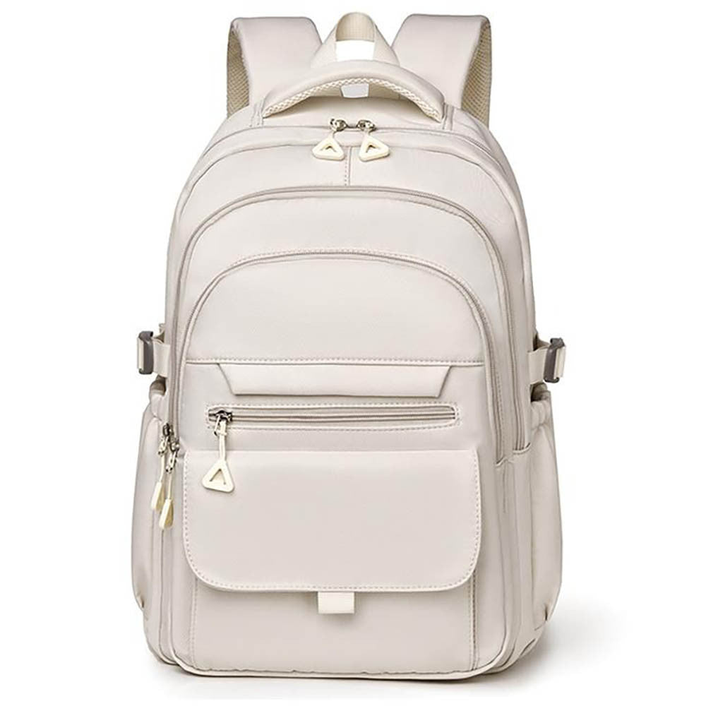 Шкільний рюкзак водонепроникний 44×29×13см, Бежевий / Рюкзак у школу / Рюкзак підлітковий / Міський рюкзак