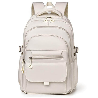 Шкільний рюкзак водонепроникний 44×29×13см, Бежевий / Рюкзак у школу / Рюкзак підлітковий / Міський рюкзак