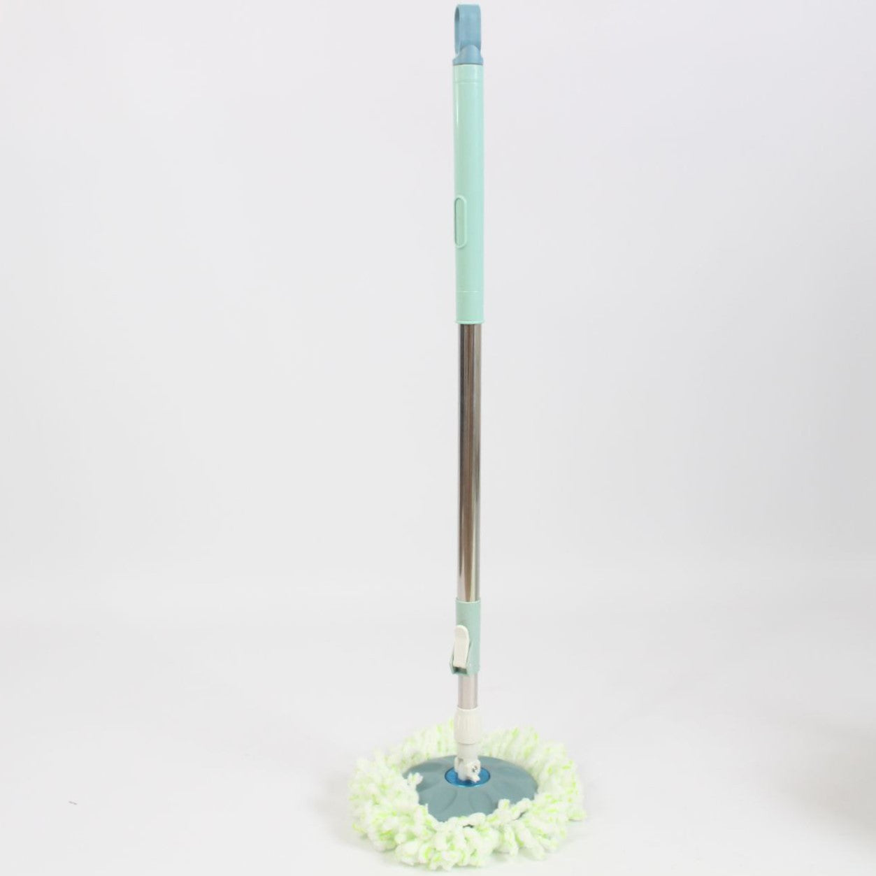 Швабра з автоматичним віджимом та відром 6л, Бірюзовий / Швабра ледарка / Швабра з відром / Швабра ледарка з віджимом