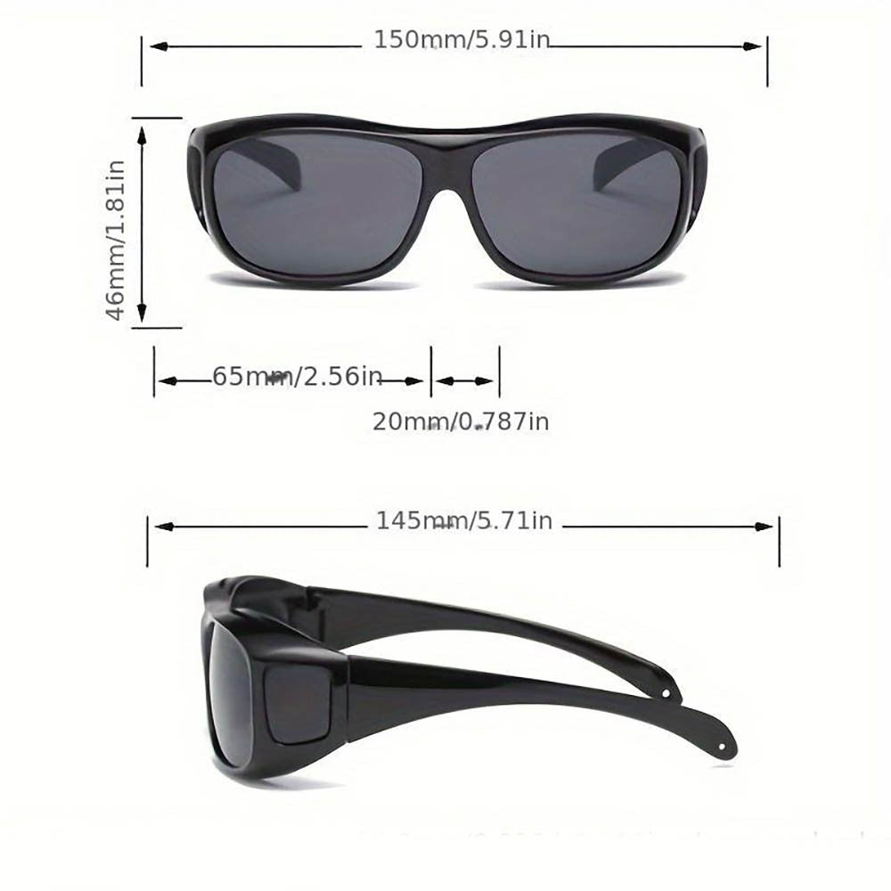 Окуляри для водіїв з поляризацією / Сонцезахисні окуляри для водіння / Окуляри антифари