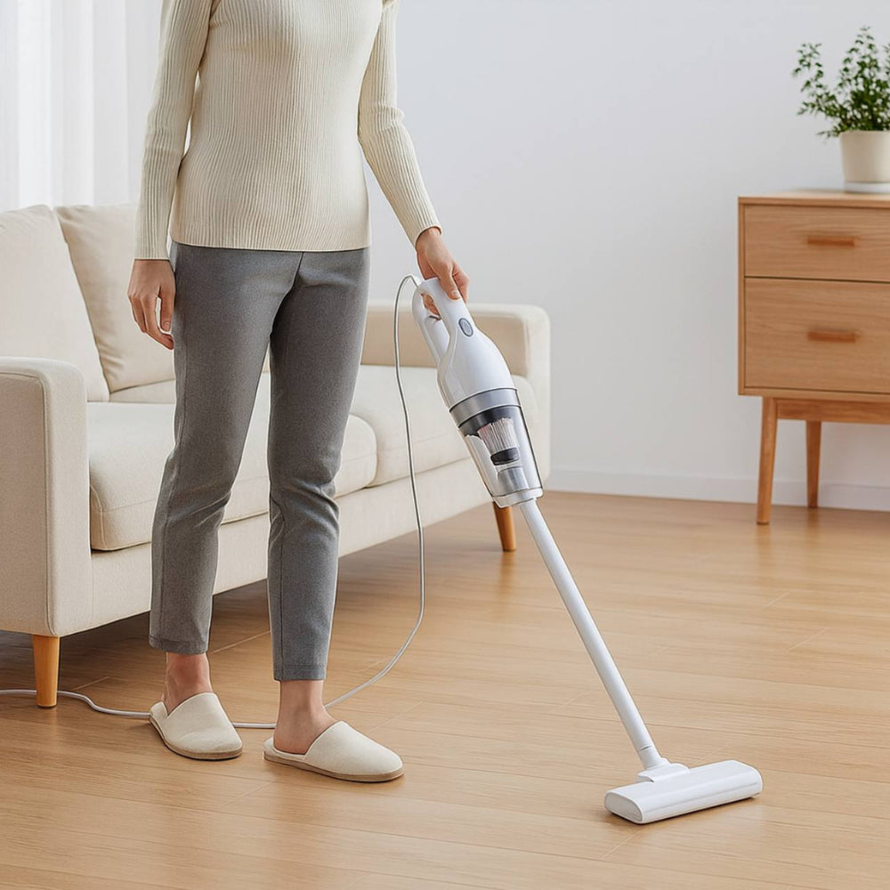 Вертикальний пилосос від мережі, 2200 Вт, ТК 00111B / Пилосос для дому / Пилосос без мішка / Потужний пилосос