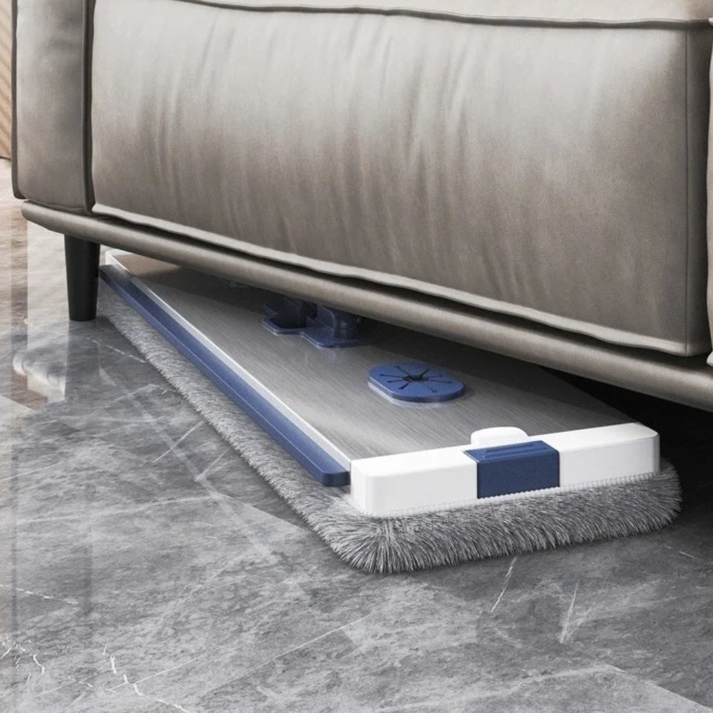 Швабра зі складним відром, 12 л / Швабра ледарка / Самовіджимаюча швабра / Набір для прибирання