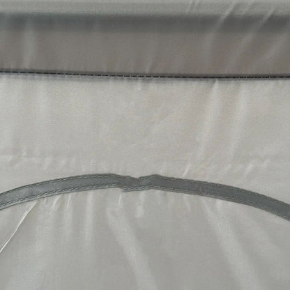 Дитячий складний манеж з сіткою, Сірий / Інтерактивний манеж для дітей / Манеж-ігровий майданчик