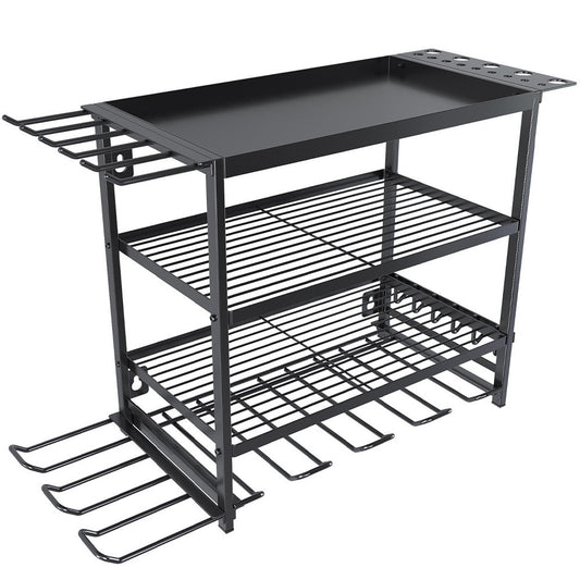 Полиця-органайзер для інструментів 3-х рівнева MZY-859 / Органайзер-стелаж для інструментів