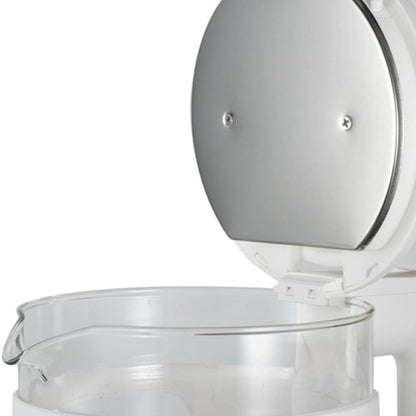 Скляний електрочайник з підсвічуванням, 2.3л, 1500Вт, Su Tai ST-2078, Білий / Електричний чайник дисковий