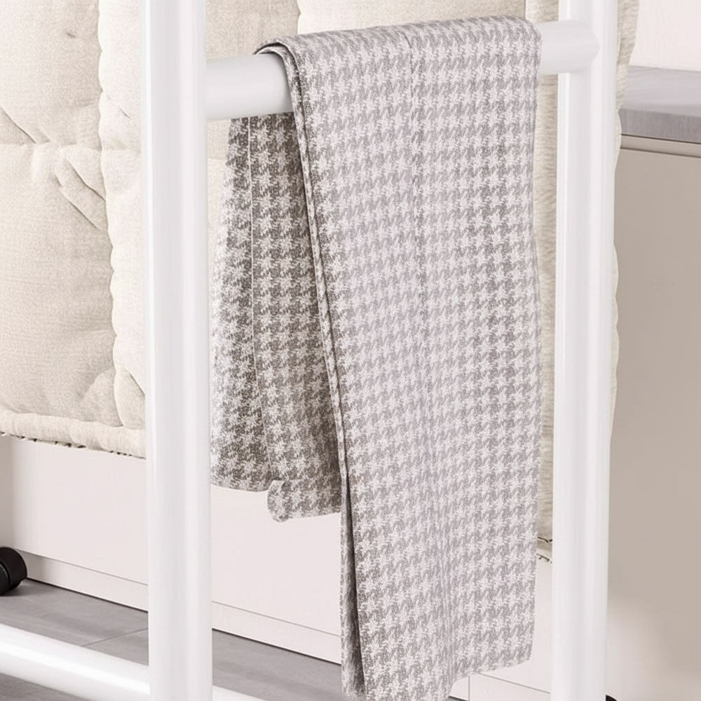 Вішалка підлогова для одягу, 157х91х44см, Білий / Стійка для одягу / Вішалка з полицями для взуття