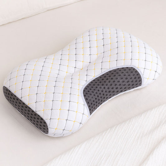 Ортопедична подушка для сну 74х48см, Білий / Анатомічна подушка з ефектом пам'яті