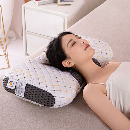 Ортопедична подушка для сну 74х48см, Білий / Анатомічна подушка з ефектом пам'яті