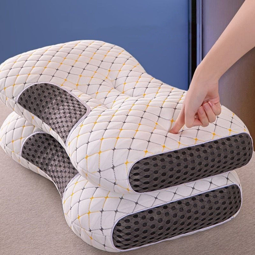 Ортопедична подушка для сну 74х48см, Білий / Анатомічна подушка з ефектом пам'яті