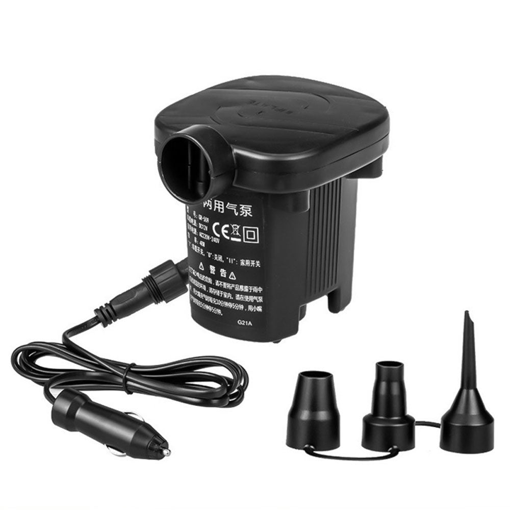 Матрац на заднє сидіння 135x80см + насос, Бежевий / Надувний матрац в машину / Ліжко-матрац