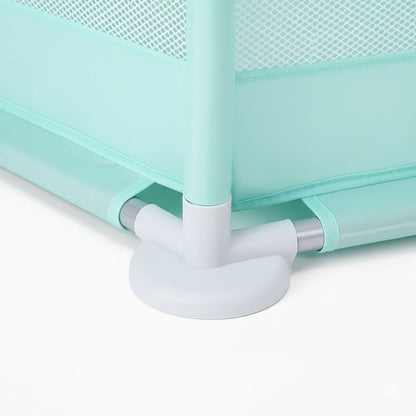 Дитячий складний манеж з сіткою, Зелений / Інтерактивний манеж для дітей / Манеж-ігровий майданчик