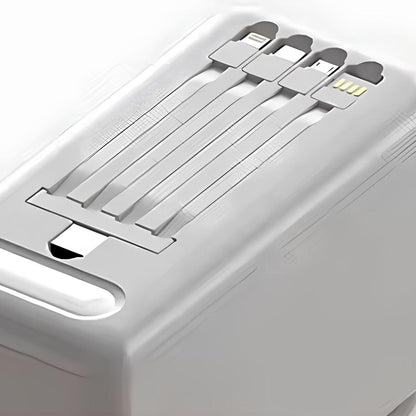 Сонячний Power Bank 100000мА·год YM-638CX Білий — Невисока Енергія! / Повербанк/Павербанк