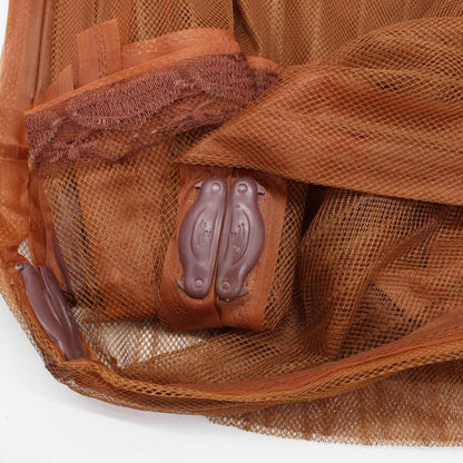 Москітна сітка на двері на магнітах 100х210 см Magic Mesh, Коричнева / Антимоскітна сітка