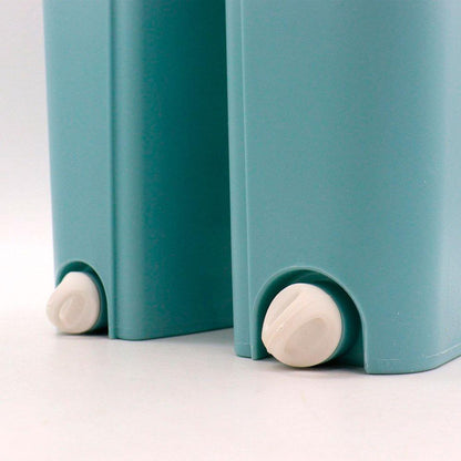 Комплект швабра та відро з самовіджимом Scratch Cleaning Mop, Бірюзова / Набір для збирання / Швабра ледарка