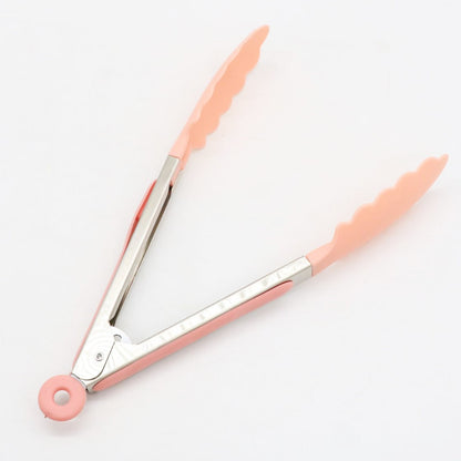 Набір кухонного приладдя, 19 предметів Kitchen Set, Рожевий / Силіконовий набір для кухні