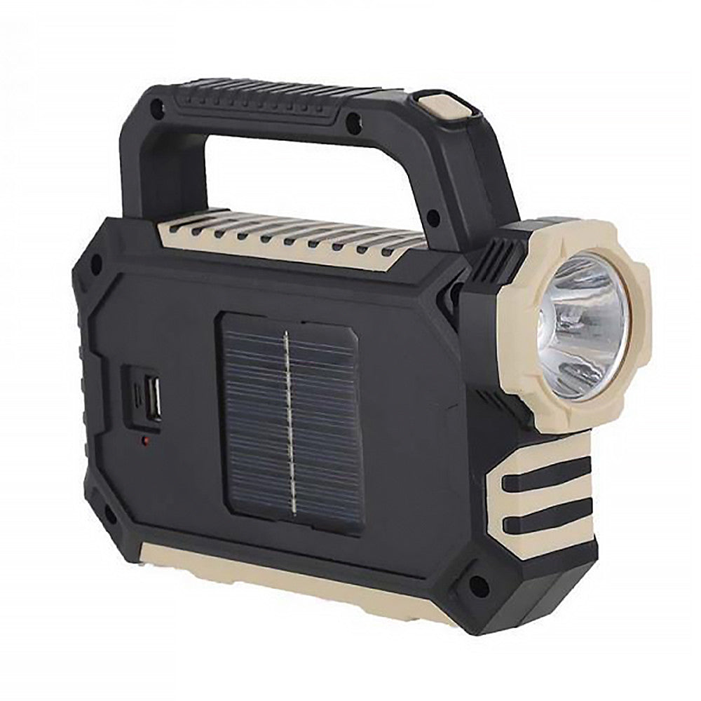 Ручний світлодіодний ліхтар-прожектор 2800мАч, 3Вт, SMD, HS-8029-1-A / Ліхтар з павербанком