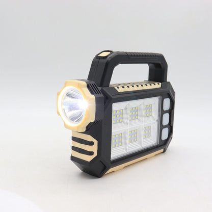 Ручний світлодіодний ліхтар-прожектор 2800мАч, 3Вт, SMD, HS-8029-1-A / Ліхтар з павербанком