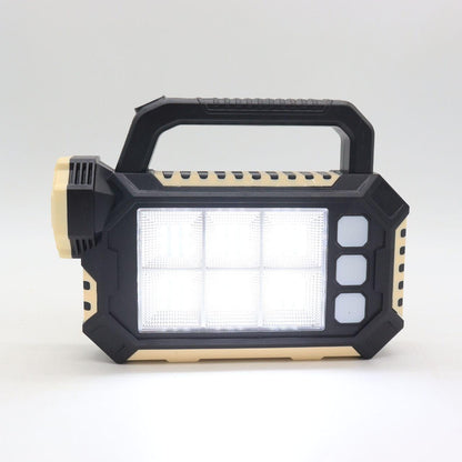 Ручний світлодіодний ліхтар-прожектор 2800мАч, 3Вт, SMD, HS-8029-1-A / Ліхтар з павербанком