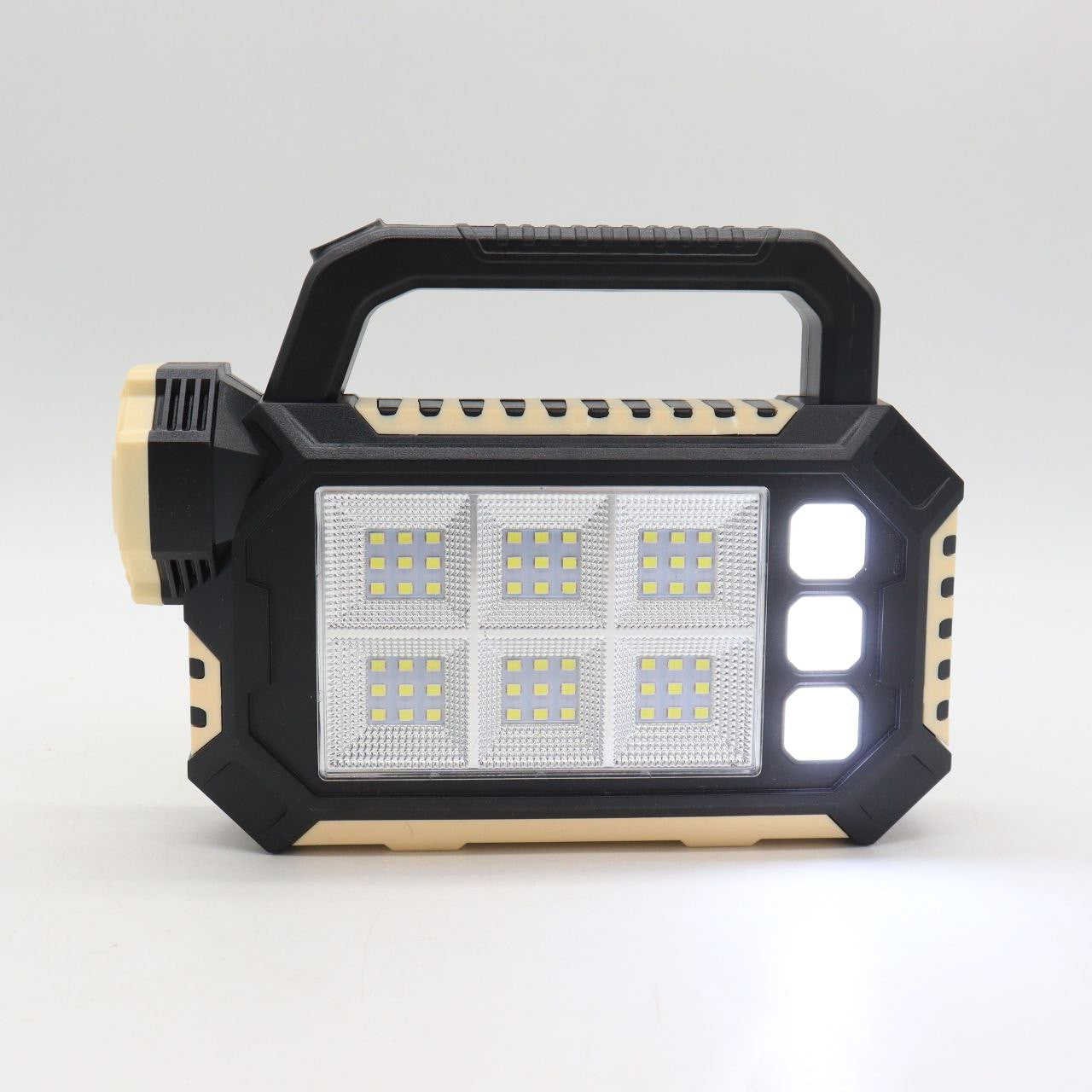 Ручний світлодіодний ліхтар-прожектор 2800мАч, 3Вт, SMD, HS-8029-1-A / Ліхтар з павербанком