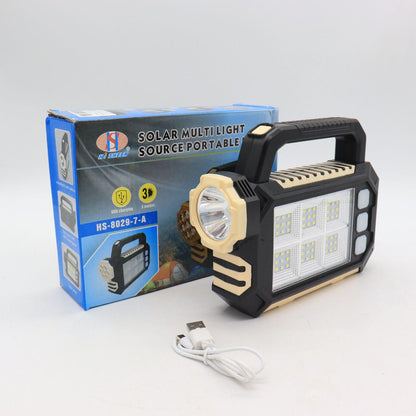 Ручний світлодіодний ліхтар-прожектор 2800мАч, 3Вт, SMD, HS-8029-1-A / Ліхтар з павербанком