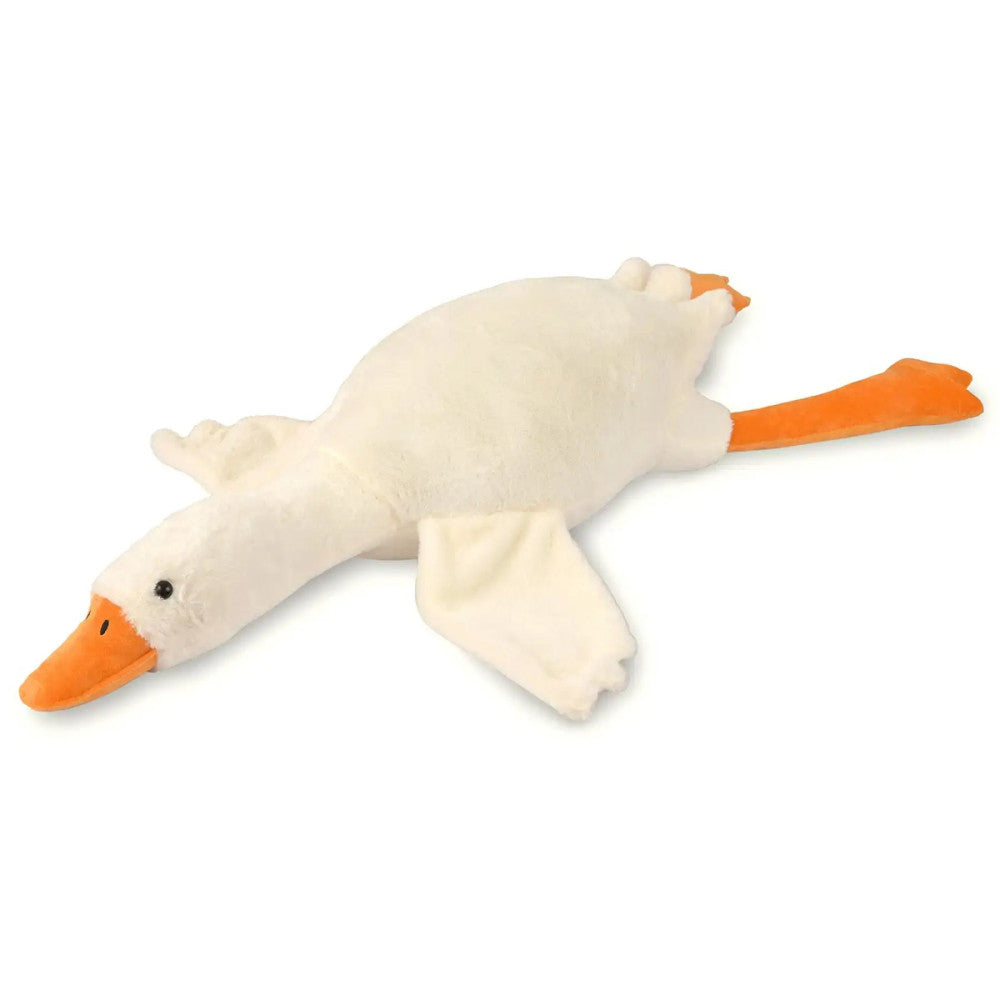 М'яка іграшка Гусак 150 см, EL-2117-3, Білий / Подушка обіймашка / Плюшевий довгий гусак-антистрес