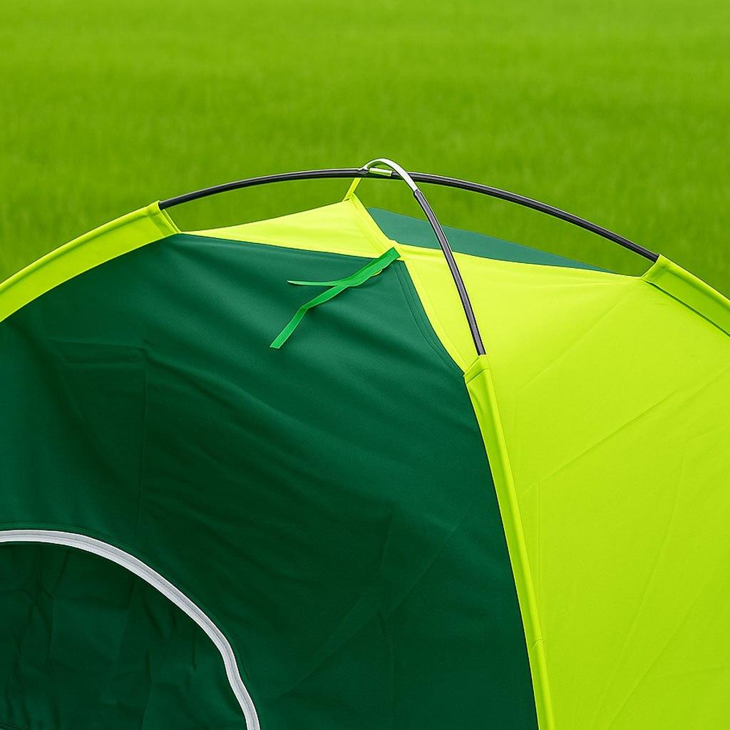 Тримісний туристичний намет 200х110 см, Зелений / Намет на 3 персони / Тримісний намет