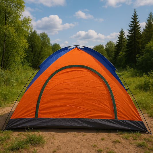 Тримісний туристичний намет 200х150 см, Синя / Намет на 3 персони