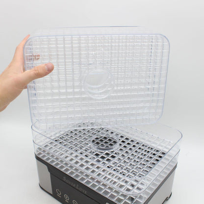 Сушарка для фруктів та овочів 5 ярусів Silver Love RB-912 / Дегідратор / Електросушарка для фруктів