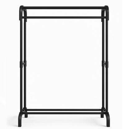 Вішалка підлогова для одягу, 157х91х44см / Стійка для одягу / Вішалка з полицями для взуття