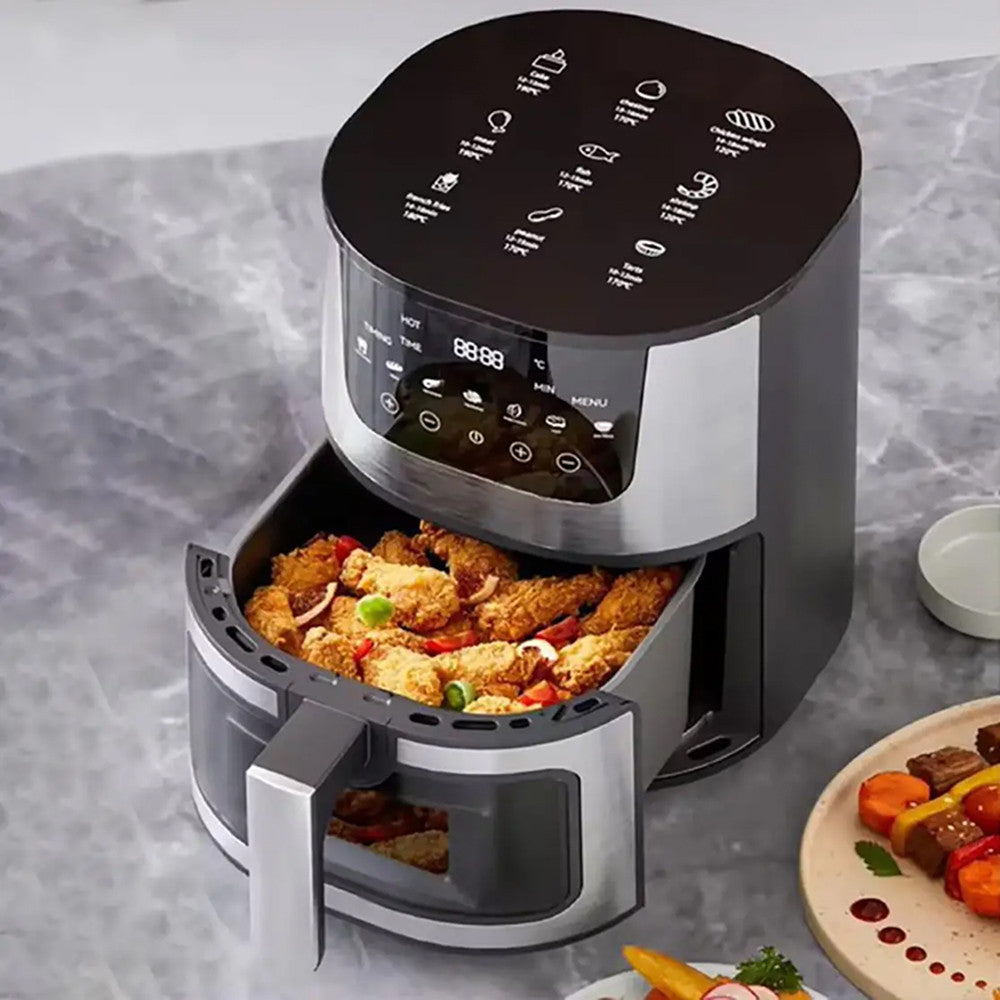 Аерофритюрниця безмасляна 7л, 2400Вт, Silver Crest / Аерогриль / Фритюрниця без олії