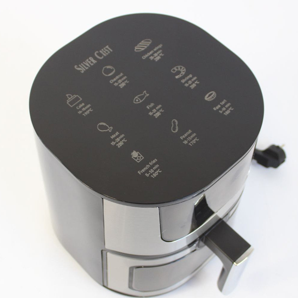 Аерофритюрниця безмасляна 7л, 2400Вт, Silver Crest / Аерогриль / Фритюрниця без олії