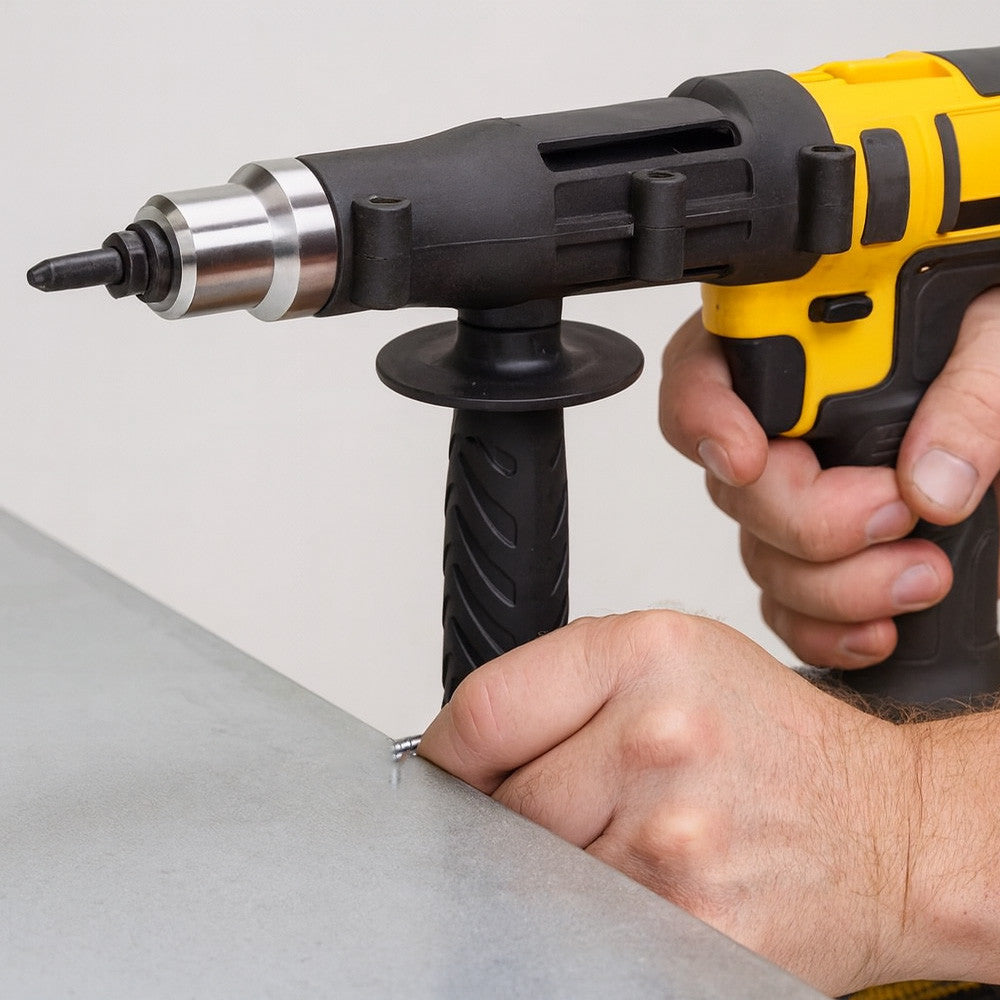 Насадка заклепочник на шуруповерт (2,4/3,2/4/4,8мм) / Адаптер для заклепувальних гайок / Клепальний адаптер