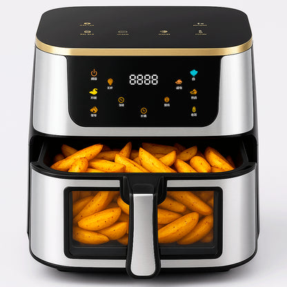 Аерофритюрниця, 10л, 4200Вт, TK00247 / Аерогриль / Мультипіч / Фритюрниця безмасляна