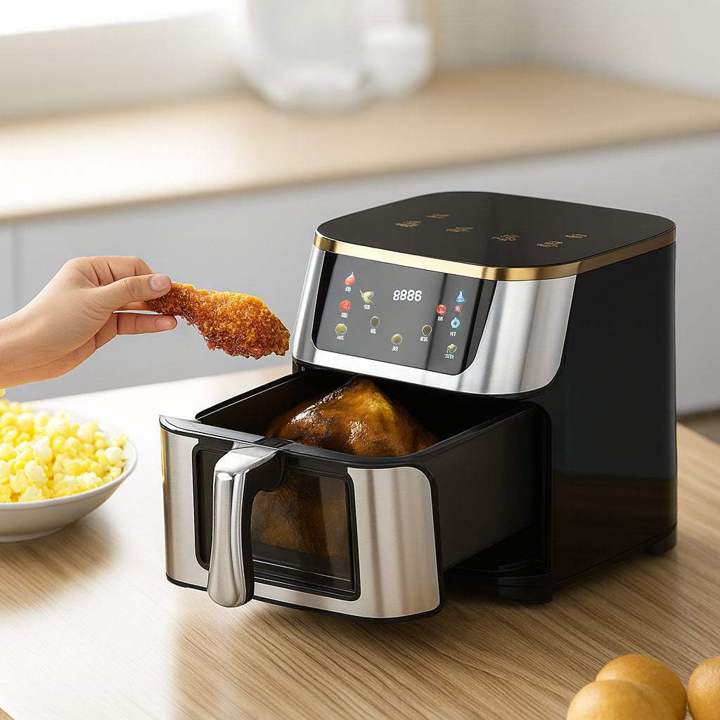 Аерофритюрниця, 10л, 4200Вт, TK00247 / Аерогриль / Мультипіч / Фритюрниця безмасляна