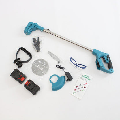 Акумуляторна газонокосарка + 2 акумулятори 48V, Lawn mower / Газонокосарка-триммер для трави